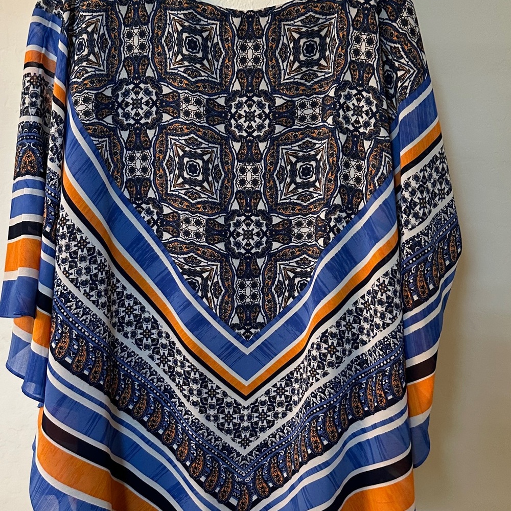 Plus Size Ruby Rd. Double-Layered Fluttered Sleev… - image 5